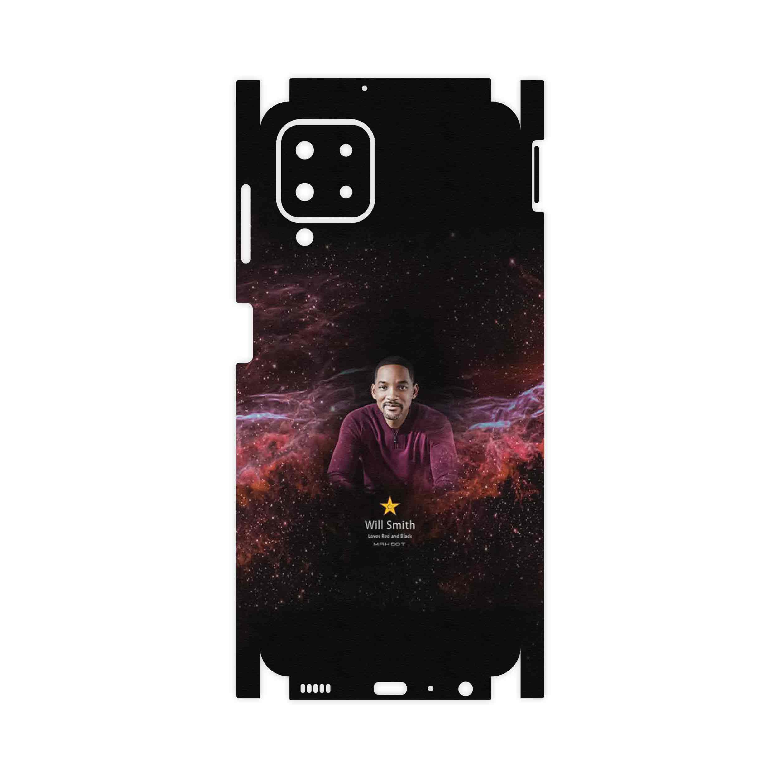 برچسب پوششی ماهوت مدل Will Smith-FullSkin مناسب برای گوشی موبایل سامسونگ Galaxy A22 4G