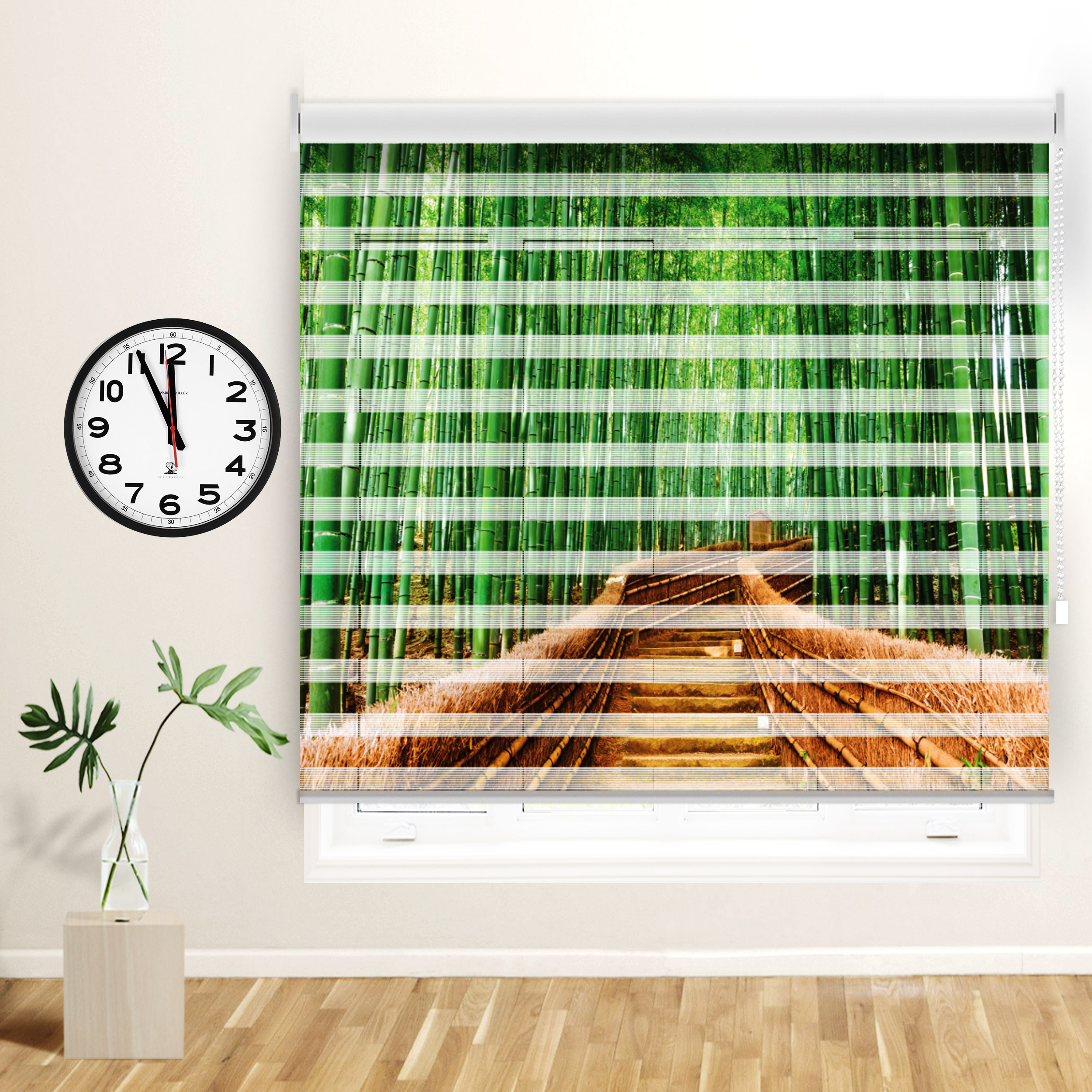 پرده زبرا مدل TD-6 سایز 200*135 سانتی متر