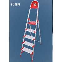 نردبان آلمینیوم 5 پله کاسپین(ارسال رایگان) (خرید مستقیم از پخش عمده)