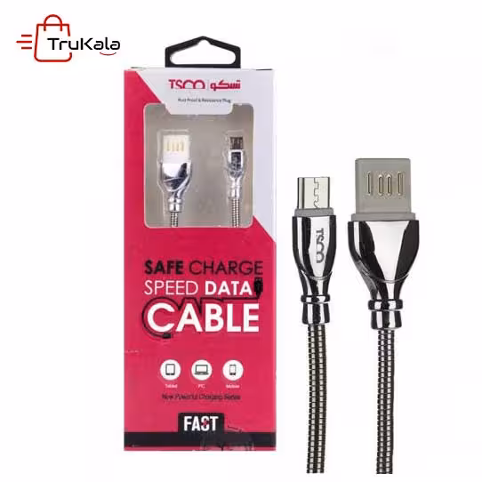 کابل تبدیل USB به microUSB تسکو مدل TC 62N