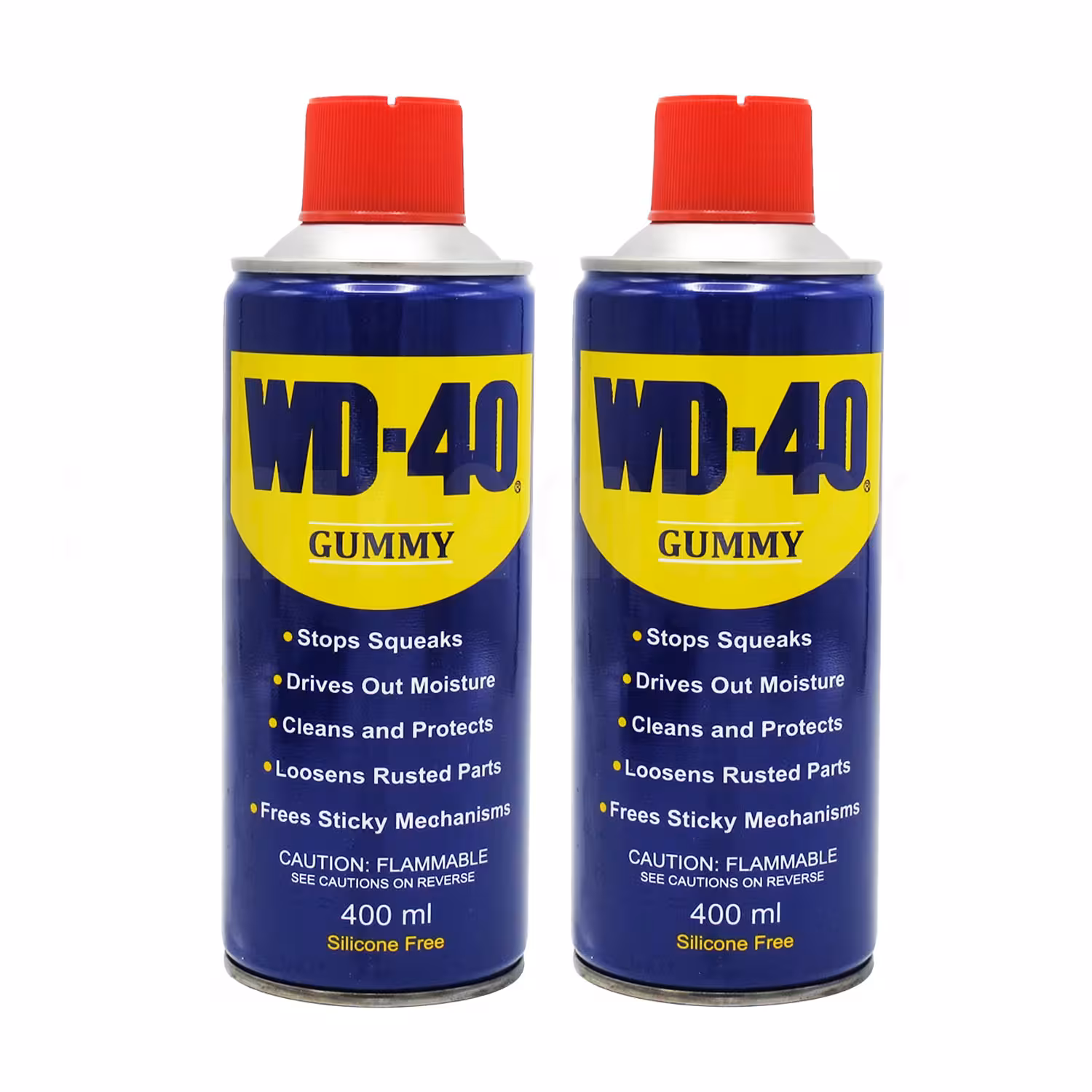 اسپری روان کننده گامی مدل WD-40 حجم 400 میلی لیتر بسته دو عددی