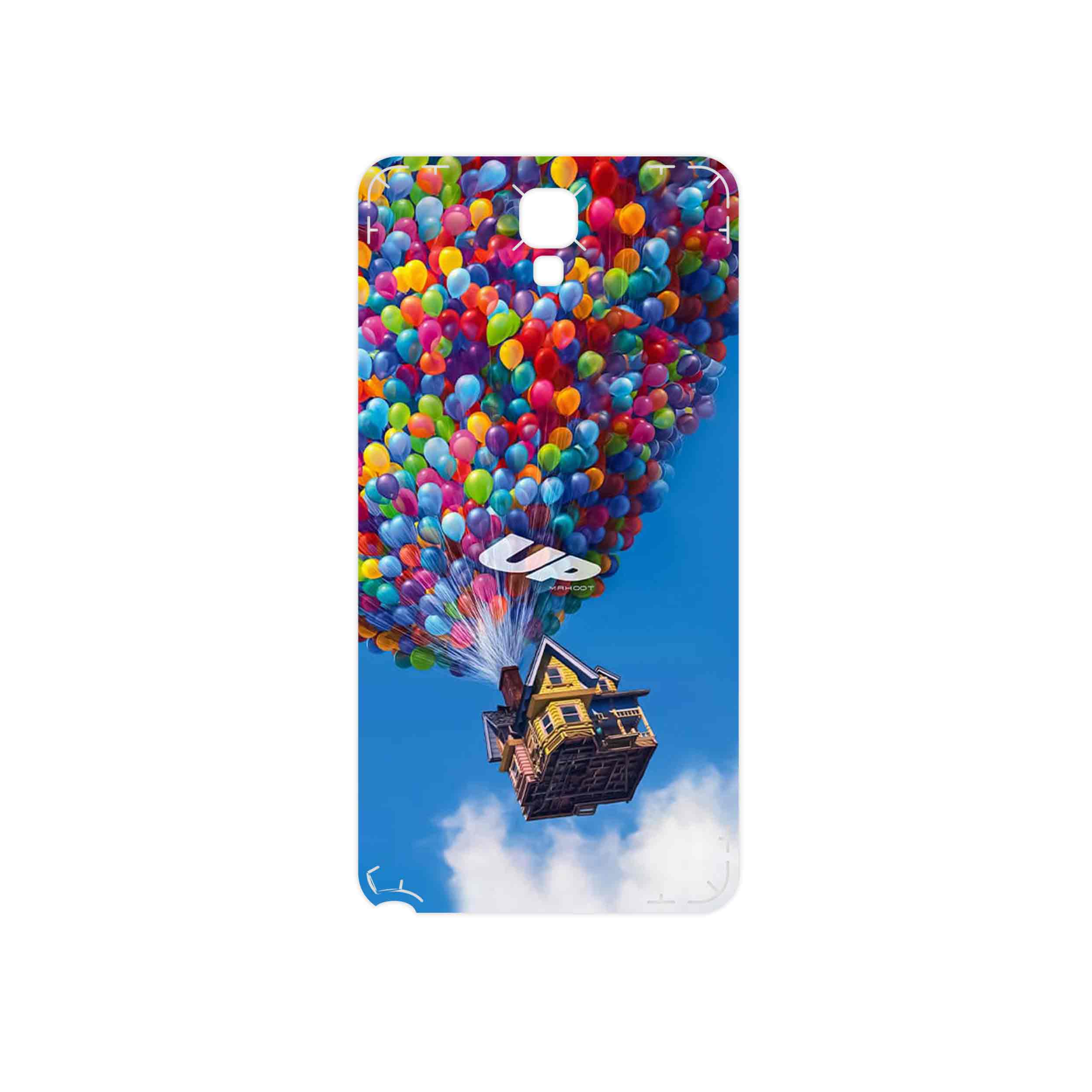 برچسب پوششی ماهوت مدل UP مناسب برای گوشی موبایل سامسونگ Galaxy Note 3 Neo