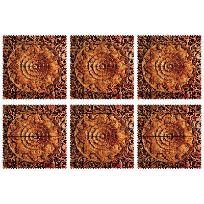 زیربشقابی مدل U1-42143 بسته 6 عددی