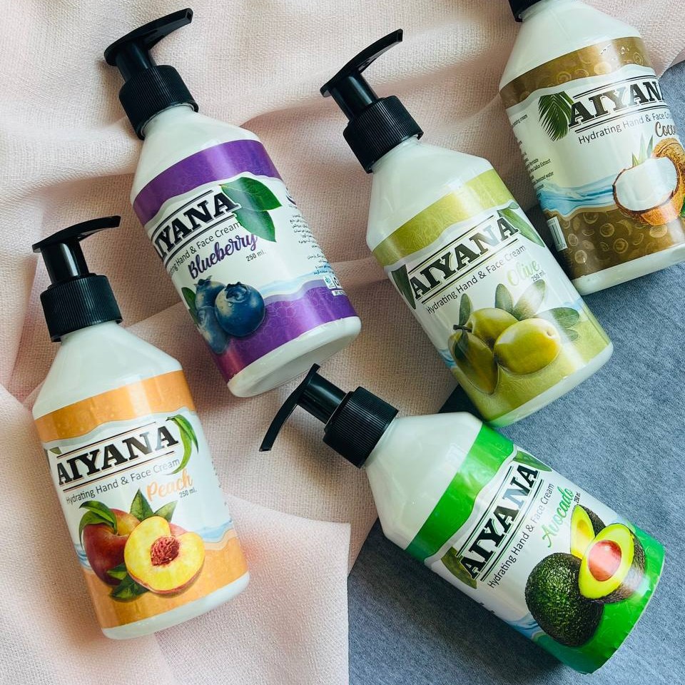 کرم آبرسان آیانا با رایحه های مختلف