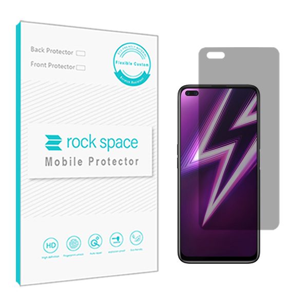 گلس ریلمی 6 Pro مدل نانو هیدروژل پرایوسی برند راک اسپیس کد S