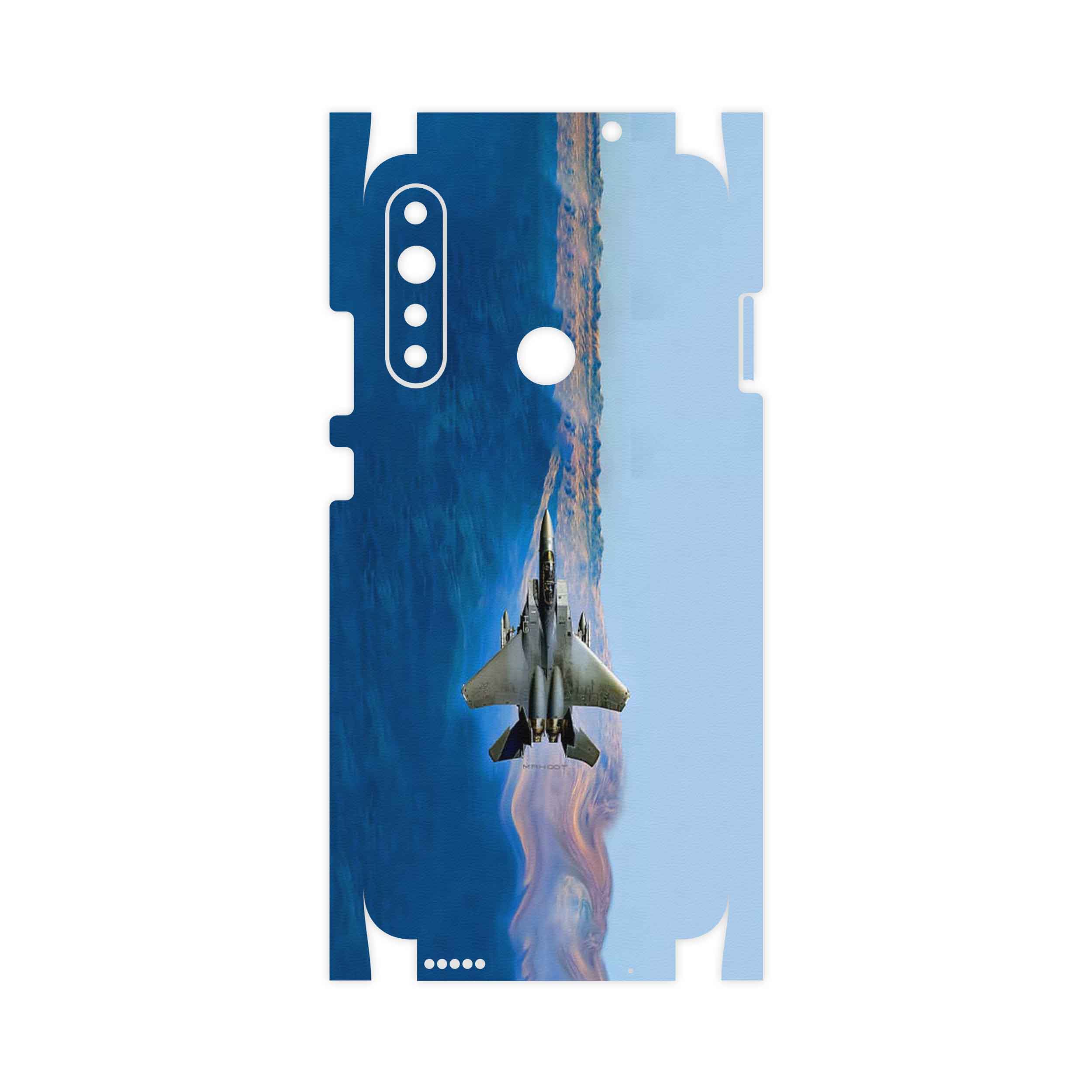 برچسب پوششی ماهوت مدل Fighter plane F15-FullSkin مناسب برای گوشی موبایل جی پلاس P10 Plus