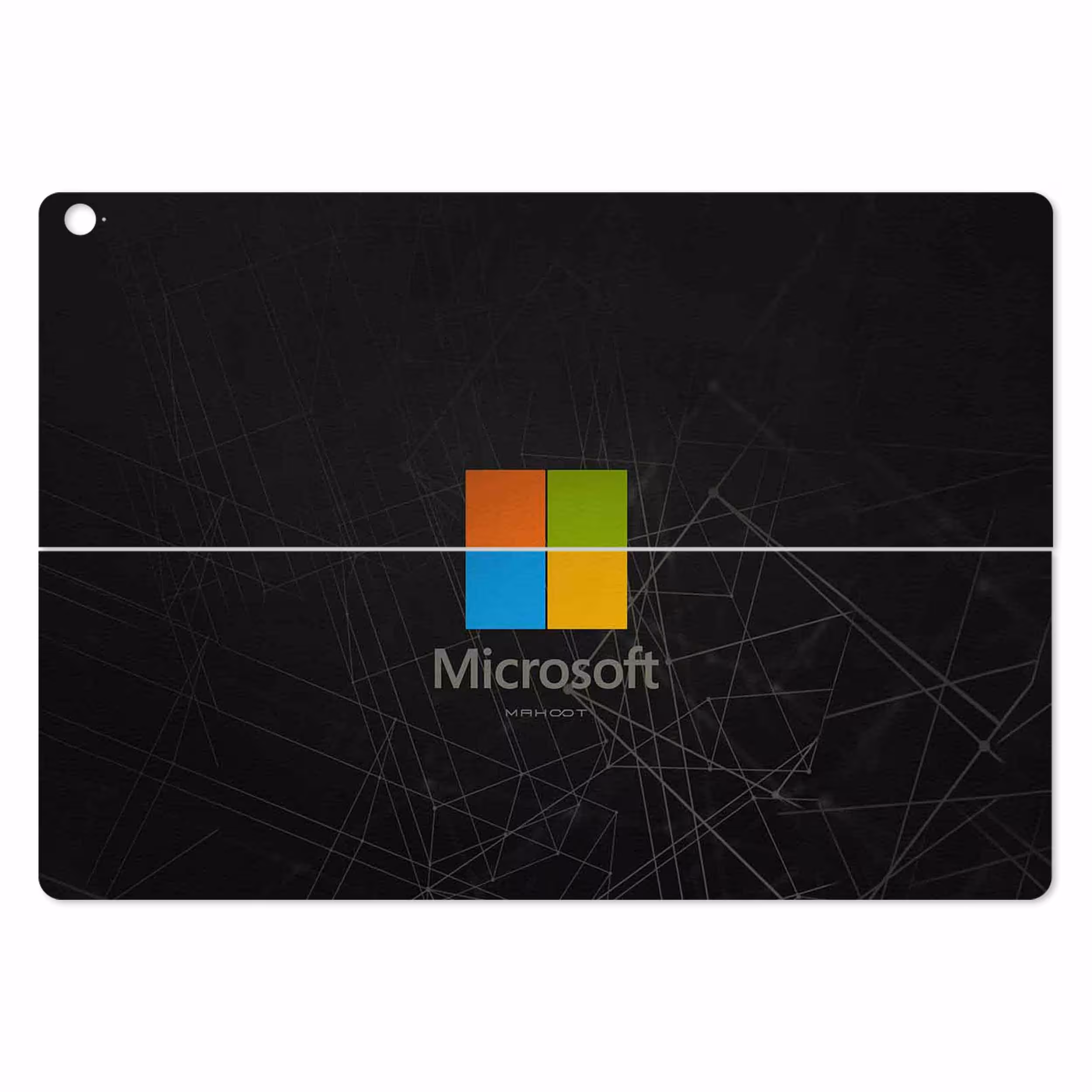 برچسب پوششی ماهوت مدل Microsoft-Logo مناسب برای تبلت ایسوس Transformer 3 Pro 2016
