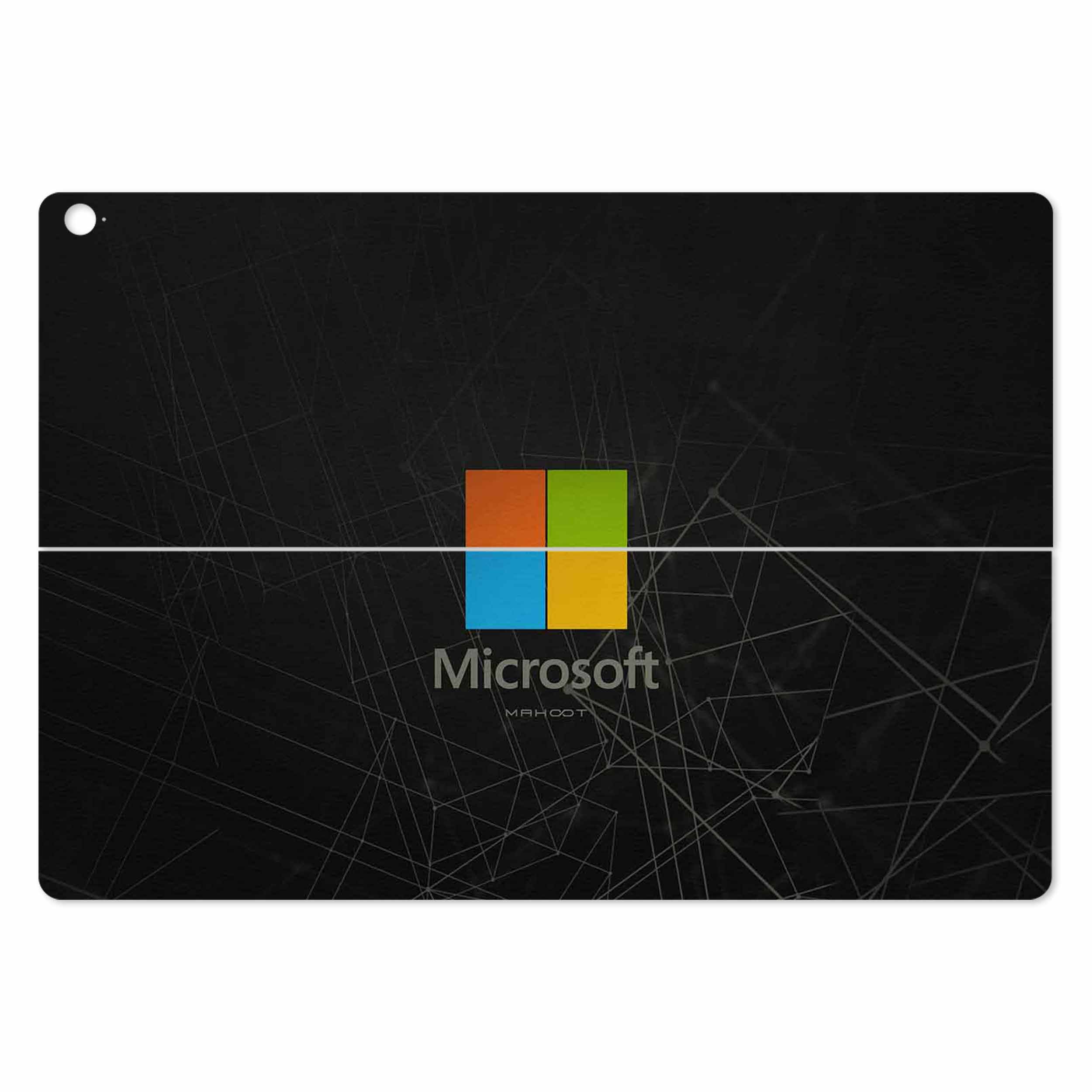 برچسب پوششی ماهوت مدل Microsoft-Logo مناسب برای تبلت ایسوس Transformer 3 Pro 2016