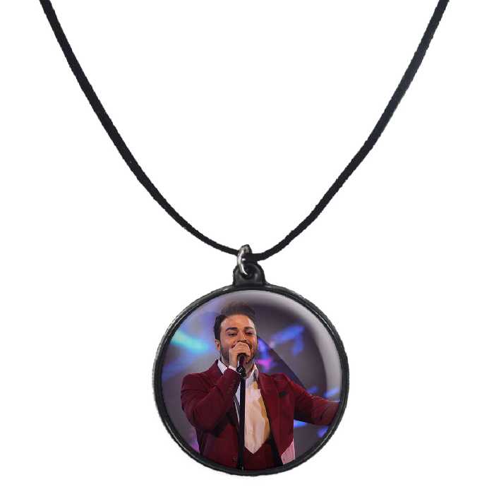 گردنبند پرمانه طرح بابک جهانبخش کد pmb.29126 مدل دو طرفه