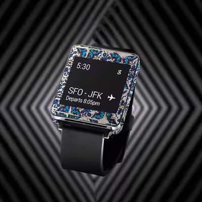 برچسب ماهوت طرح Iran Tile1 مناسب برای ساعت هوشمند ال جی G Watch
