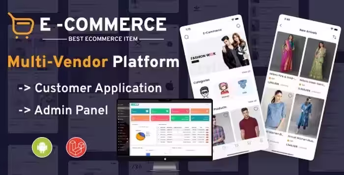 دانلود اپلیکشن فروشگاهی eCommerce برای اندروید