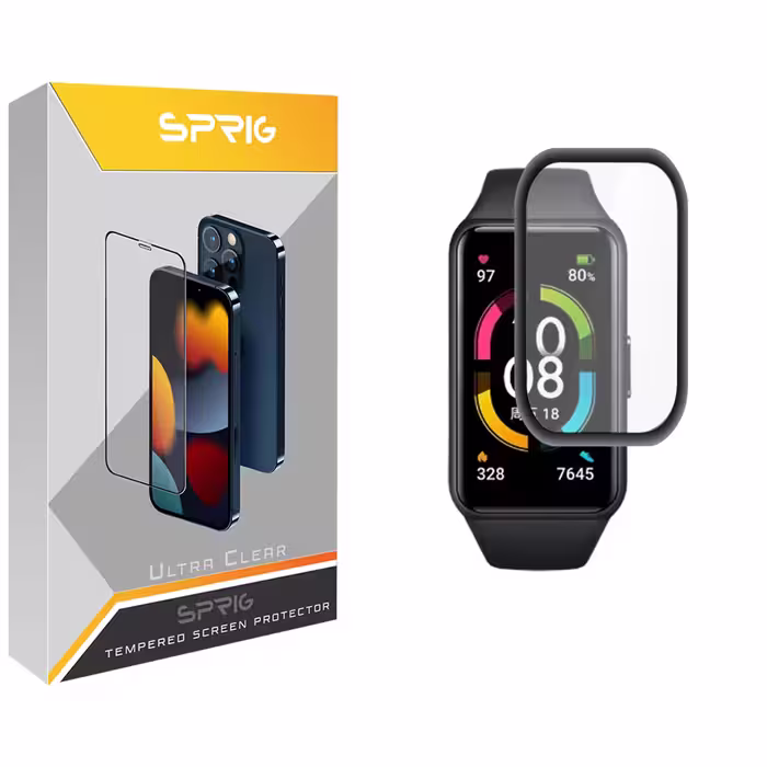 محافظ صفحه نمایش نانو اسپریگ مدل SPG مناسب برای ساعت هوشمند آنر Band 6