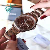 خرید ساعت اورجینال مردانه مارک الکسا مدل 0065 فول تایم موتور ژاپن بند قفلی رنگ ثابت ضدآب همراه با جعبه و پاکت اصلی شرکتی کد 1921583 - ردگل
