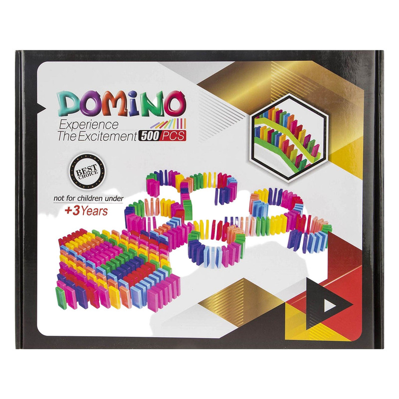بازی فکری دومینو 500 قطعه | چاوه
