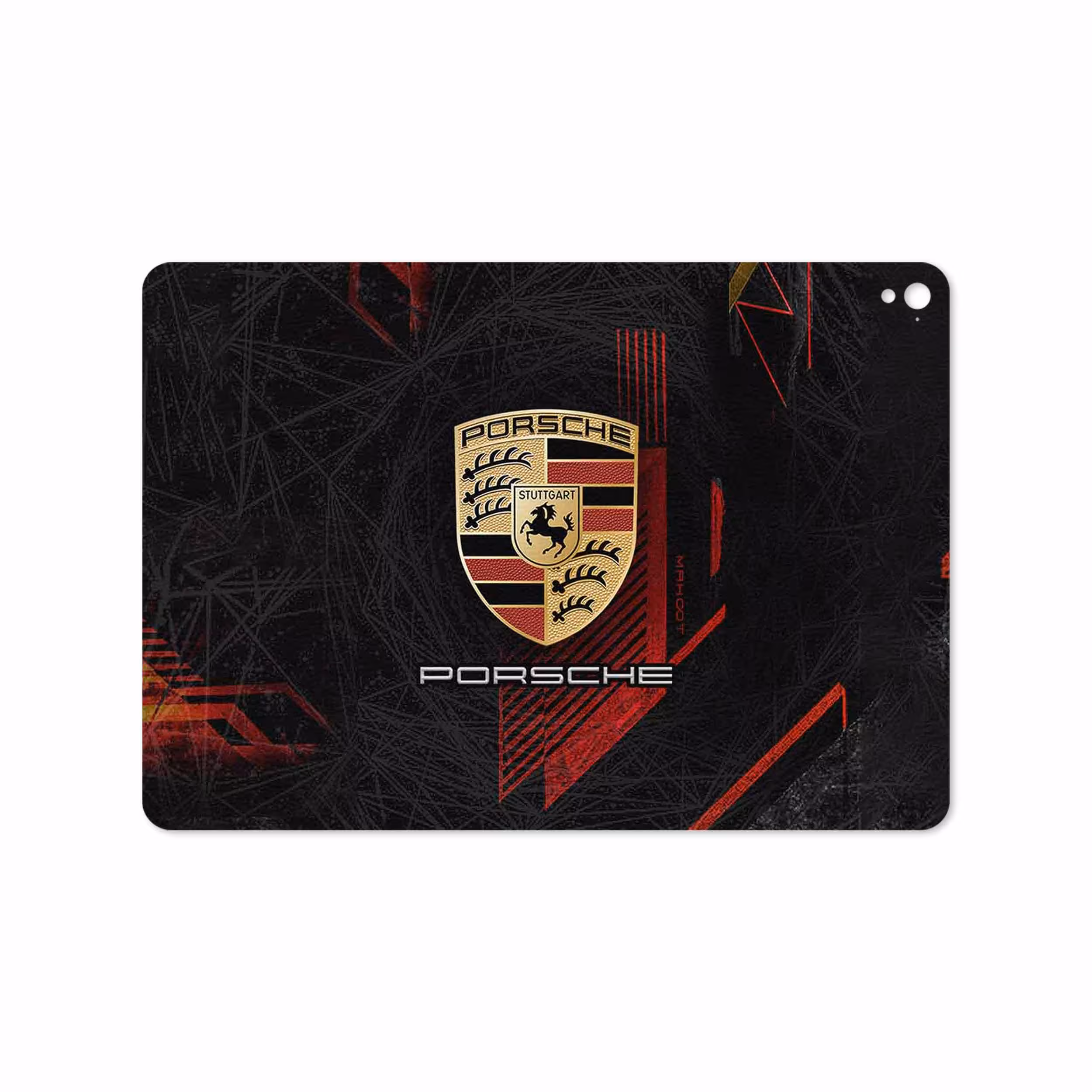برچسب پوششی ماهوت مدل Porsche-Logo مناسب برای تبلت اپل iPad Pro 9.7 2016 A1675