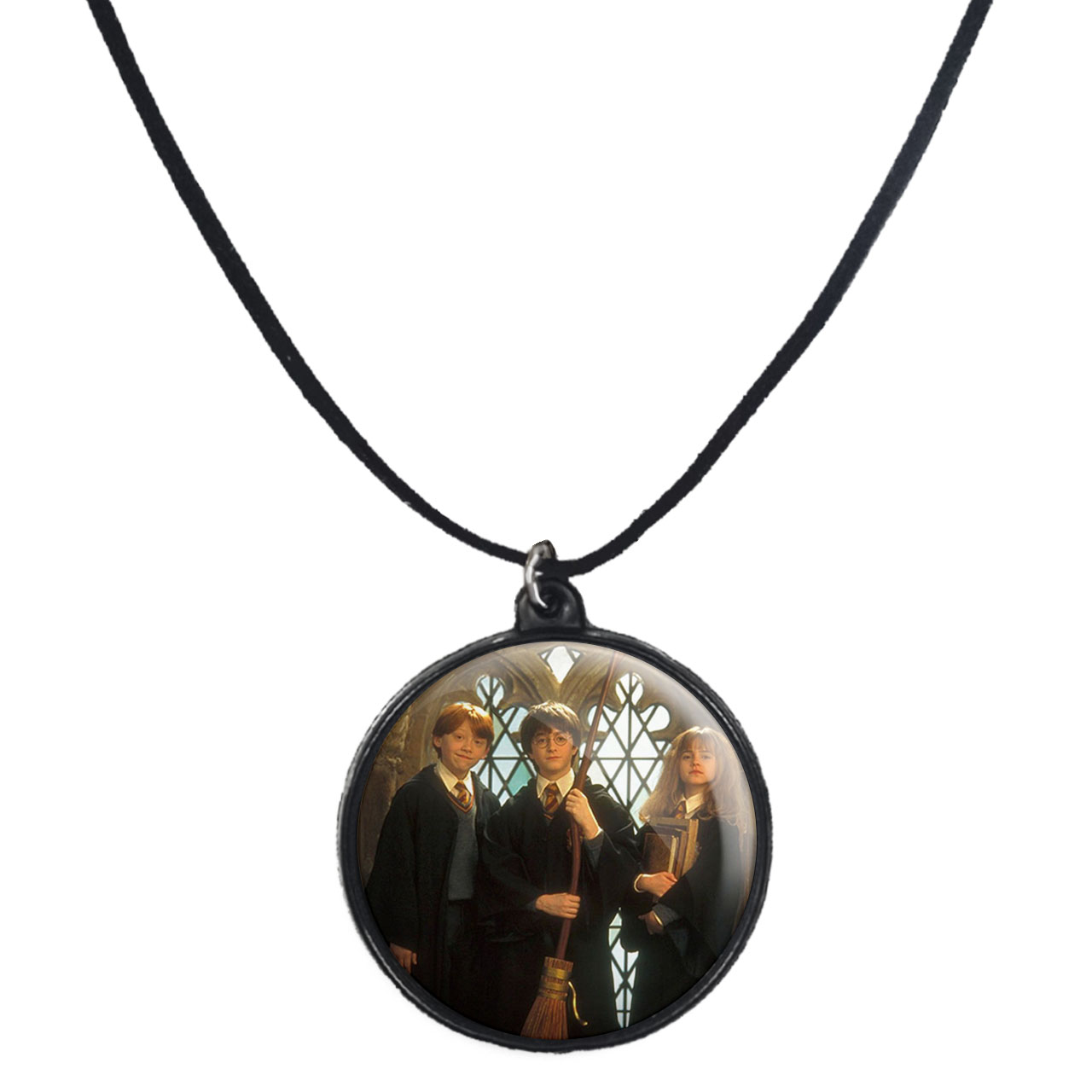گردنبند پرمانه طرح Harry Potter کد pmb.23975 مدل دو طرفه