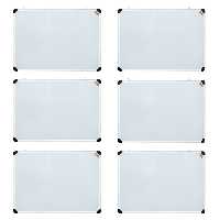 تخته وایت برد نیکان مدل مغناطیسی سایز 60×50 سانتی متر بسته 6 عددی