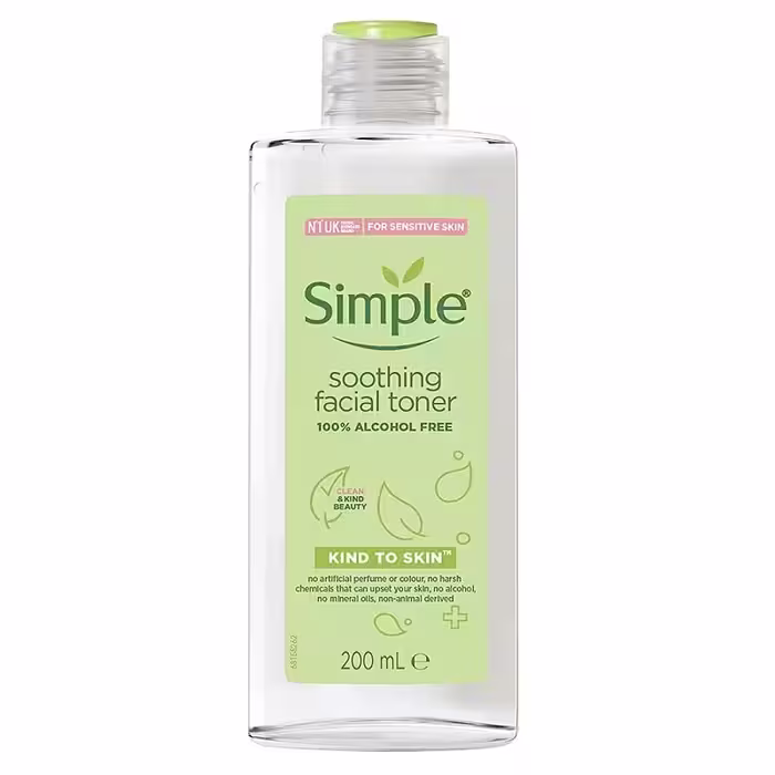 تونر سیمپل مدل Soothing Facial Toner Kind to Skin | حجم 200ml