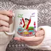 ماگ حس آمیزی طرح عیدت مبارک مدل عبدی 