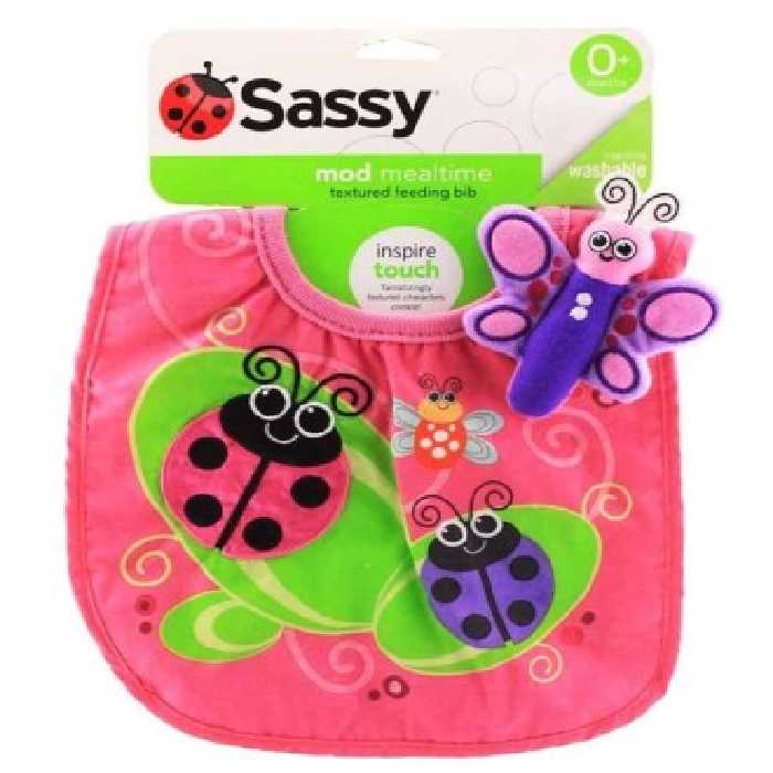 پیشبند برجسته پروانه نوزاد ساسی Sassy