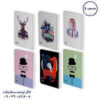 دفتر 100 خطی فانتزی فنری239 (40) الیپون