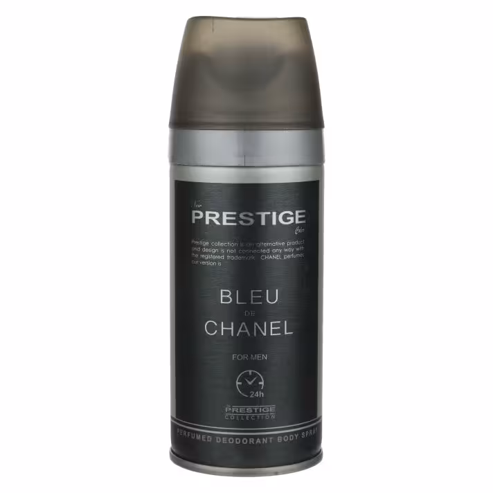 اسپری خوشبو کننده بدن مردانه پرستیژ مدل Bleu De Chanel حجم 150 میلی لیتر