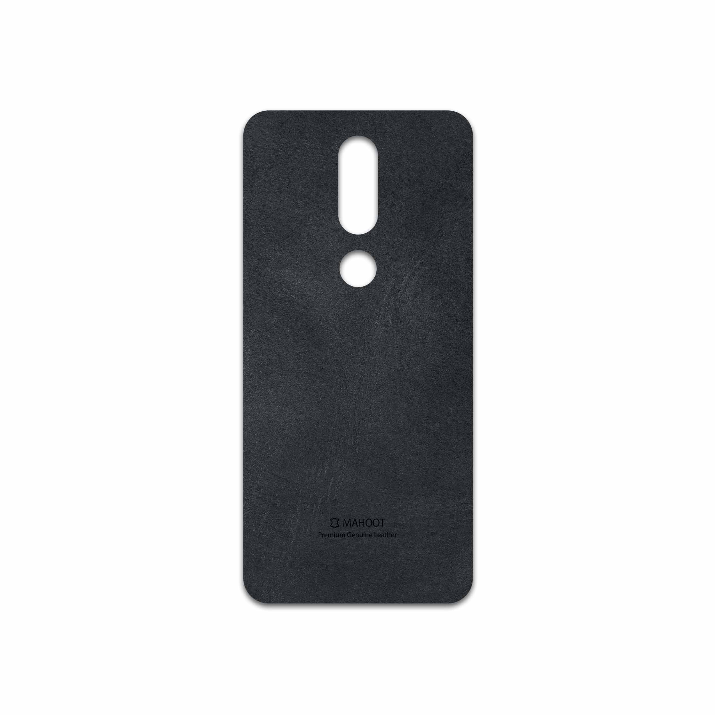 برچسب پوششی ماهوت مدل Graphite Buffalo Leather مناسب برای گوشی موبایل نوکیا 7.1