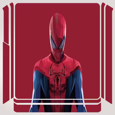 برچسب پلی استیشن ۴ مدل spider man کد PSS-364