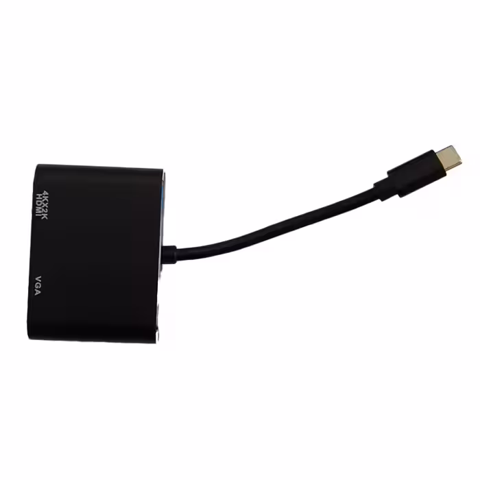 مبدل USB-C به HDMI-VGA  مدل V-COUC30HV