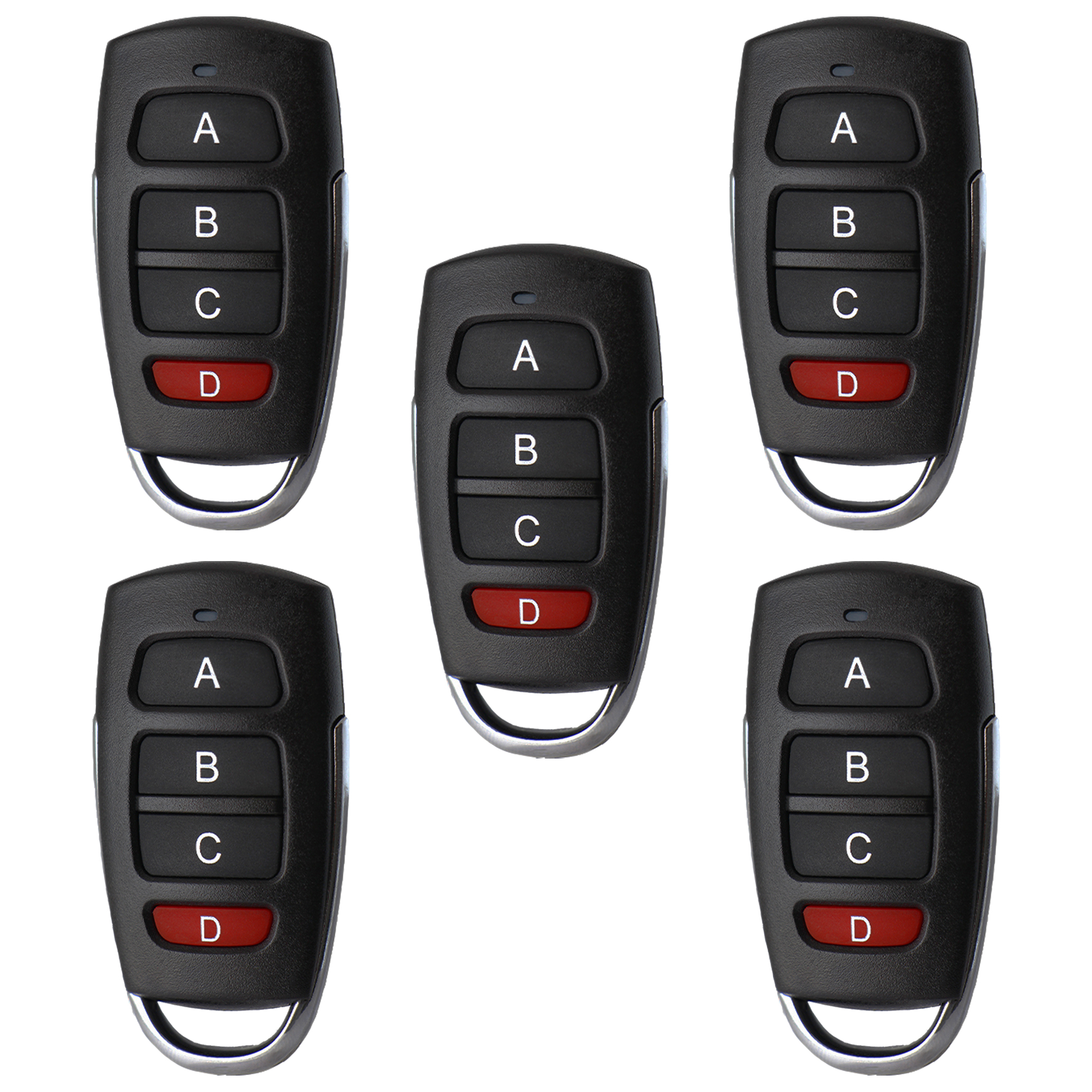 ریموت در ورودی بلوتوثی مدل Azr کد Dezh-433 بسته 5عددی