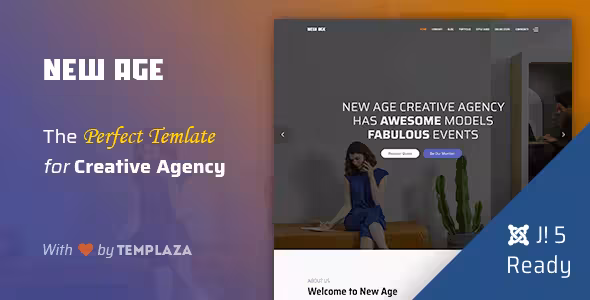 دانلود قالب New Age برای جوملا