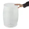 سطل زباله پدالی بهازکالا مدل خمره ای کد SILENT014