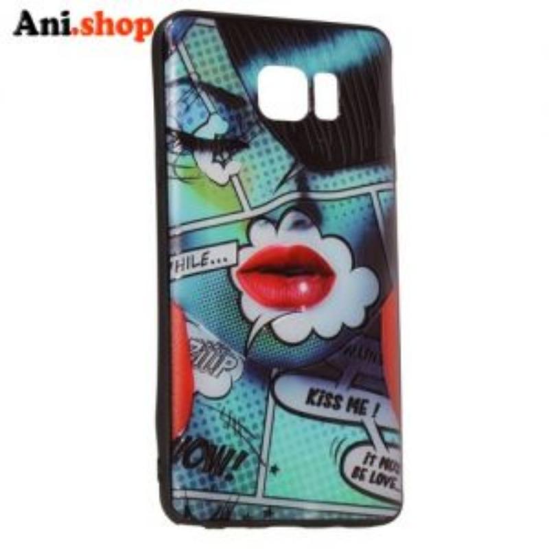 کاور گوشی طرح برجسته دخترانه برای گوشی Samsung galaxy Note5