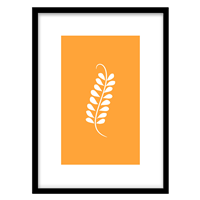 قیمت و خرید تابلو دکوراتیو مدل نقاشی گرافیکی برگ کد 0595