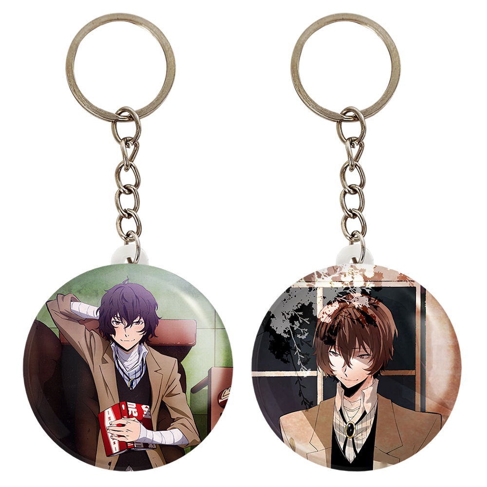 جاکلیدی خندالو مدل دازای اوسامو انیمه سگ های ولگرد بانگو کد 1367513683 مجموعه 2 عددی