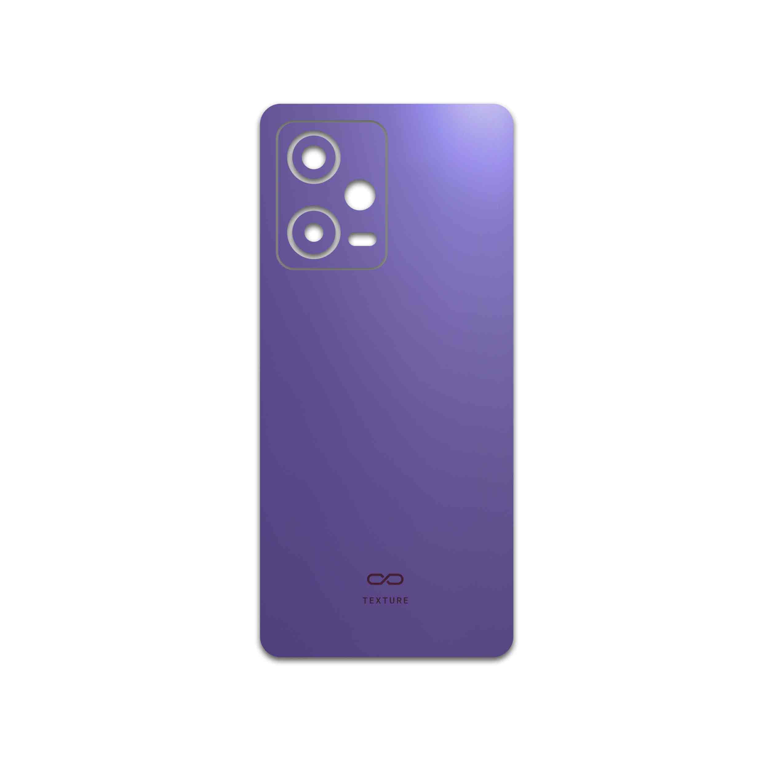 برچسب پوششی ماهوت مدل Matte-BlueBerry مناسب برای گوشی موبایل شیائومی Redmi Note 12 Pro