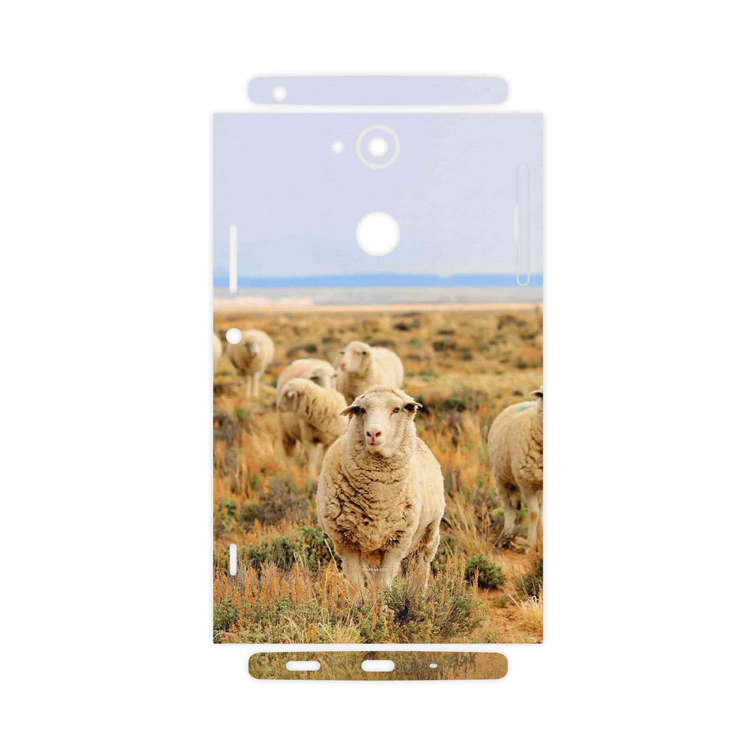 برچسب پوششی ماهوت مدل Sheep-FullSkin مناسب برای گوشی موبایل سونی Xperia XA2