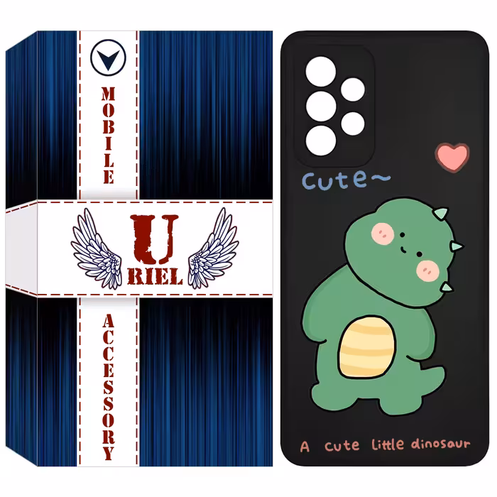 کاور یوریل مدل KSH کد 3 طرح دایناسور مناسب برای گوشی موبایل سامسونگ Galaxy A72