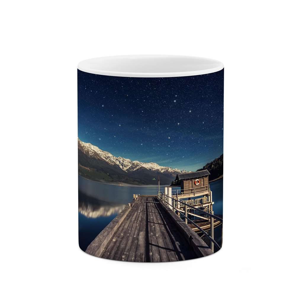 ماگ طرح منظره زیبا  مدل mgp13485