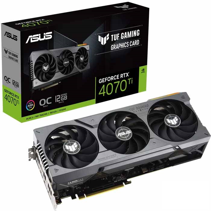 کارت گرافیک ایسوس TUF Gaming GeForce RTX 4070 Ti 12GB GDDR6X OC - دوسو آی تی