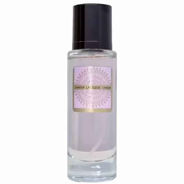 عطر جیبی زنانه نیو پرستیژ کالر مدل Lalique Lamour حجم 35 میلی لیتر