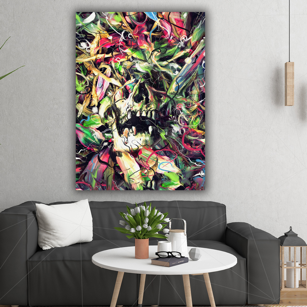 تابلو شاسی طرح Buried کد 496