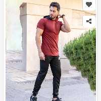 ست تیشرت شلوار Nike مدل OLES (زرشکی)