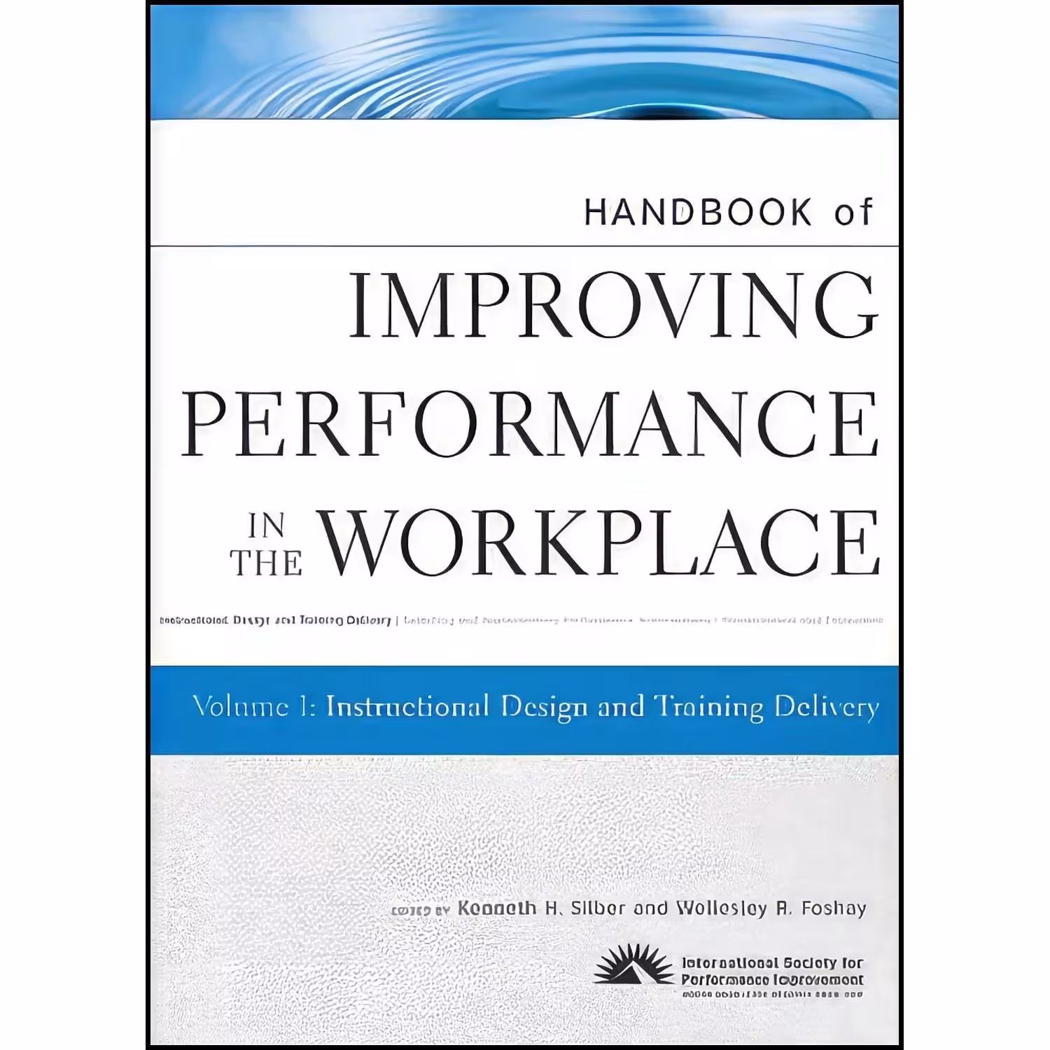کتاب زبان اصلی Handbook of Improving Performance in the Workplace  Instructional