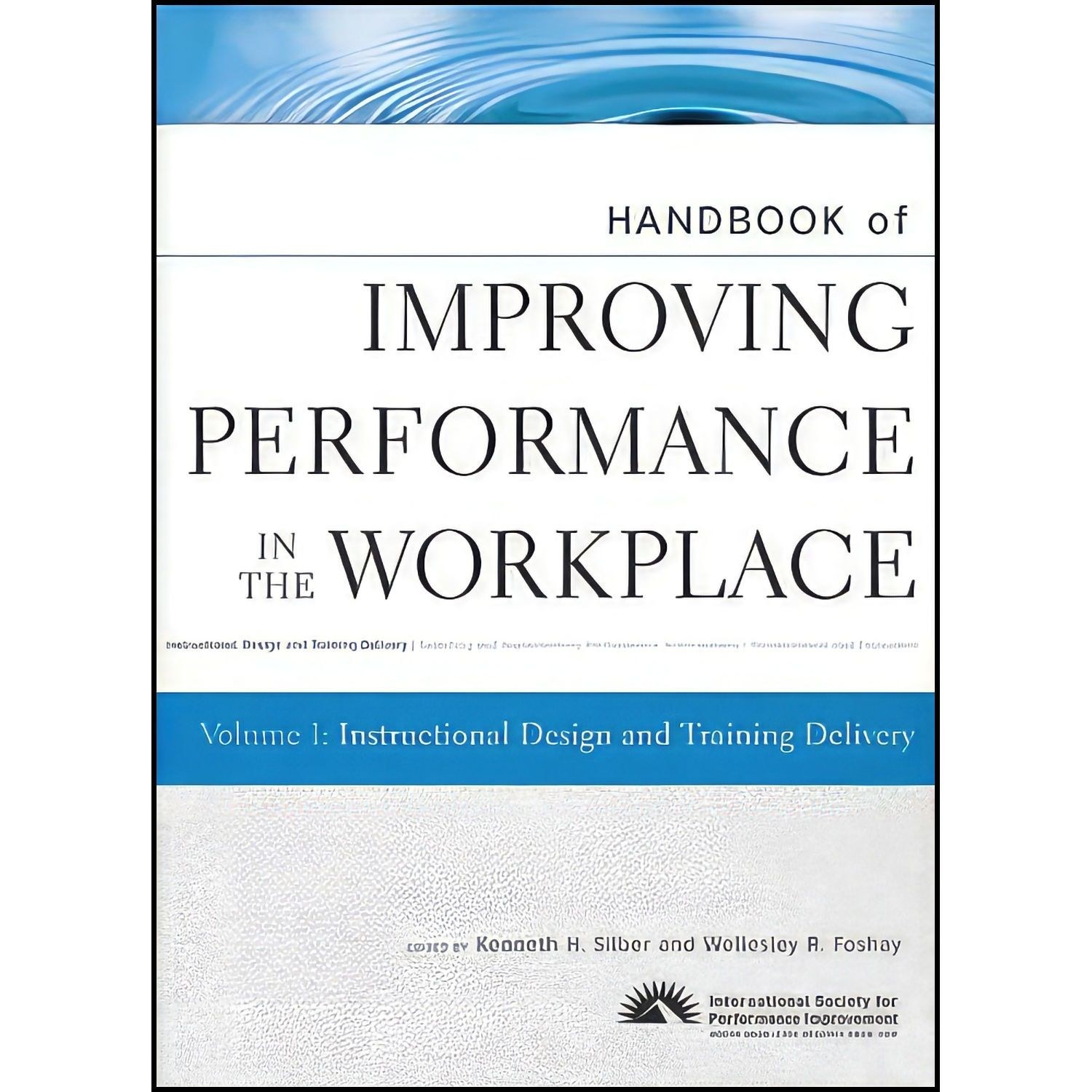 کتاب زبان اصلی Handbook of Improving Performance in the Workplace  Instructional