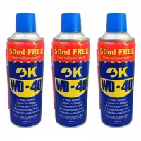 اسپری روان کننده اوکی مدل دبلیو دی فورتی حجم 450 میلی لیتر بسته 3 عددی