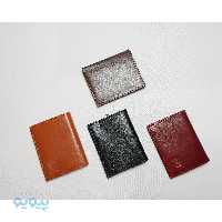 کیف پول چرم طبیعی نیمکتی مدل ماسیمو تک و عمده