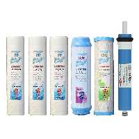 فیلتر دستگاه تصفیه کننده آب لابستر مدل L5F1 مجموعه 5 عددی به همراه فیلتر فیلمتک مدل ممبران