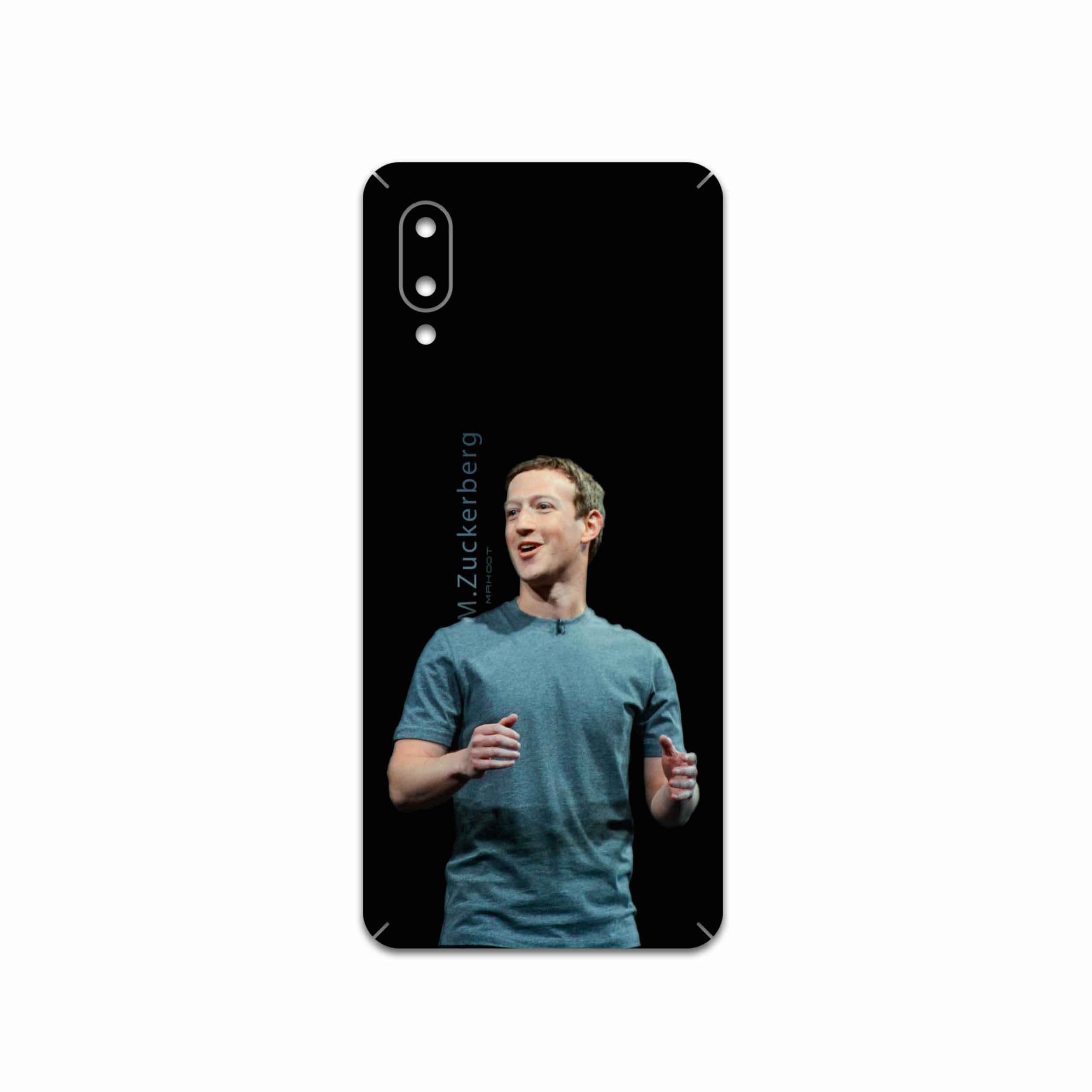 برچسب پوششی ماهوت مدل Mark-Zuckerberg مناسب برای گوشی موبایل سامسونگ Galaxy A02
