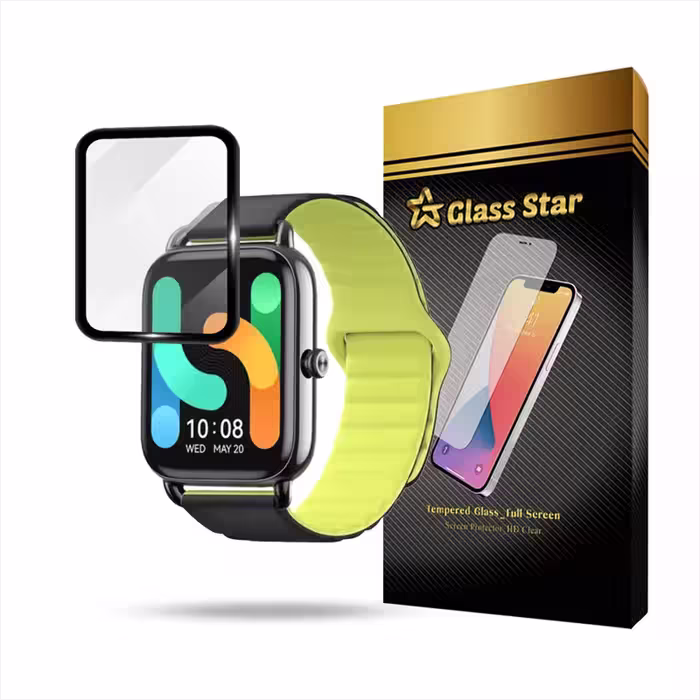 محافظ صفحه نمایش گلس استار مدل PMMW مناسب برای ساعت هوشمند هایلو Rs4 / Rs4 Plus | کالا برتری